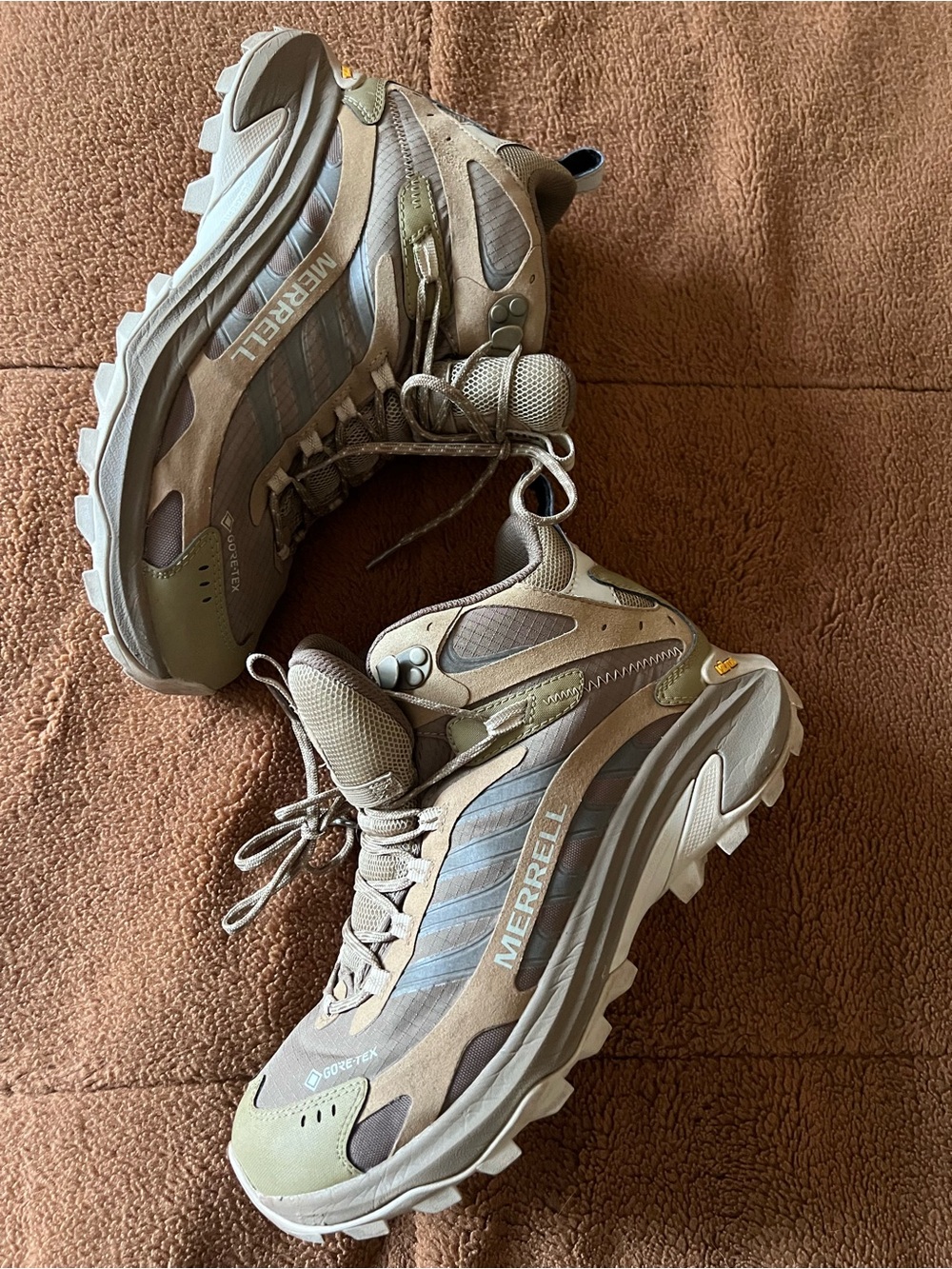 Merrell $185 Moab Speed 2 mid gore-tex size 10 - Picture 2 of 15